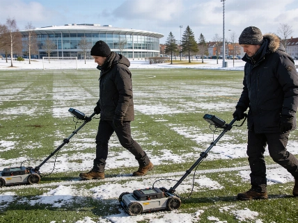 Medieval Monastery Remains Mapped Beneath Danish Football Field Science.Report
