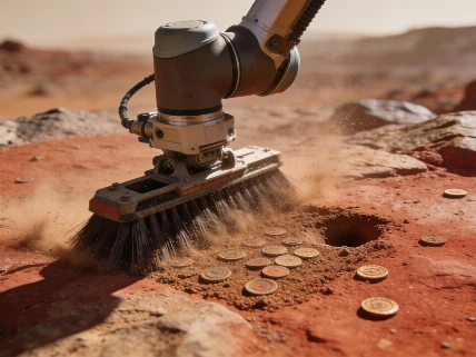 Curiosity Finds Strange Discs Before Its Next Mars Drill Science.Report