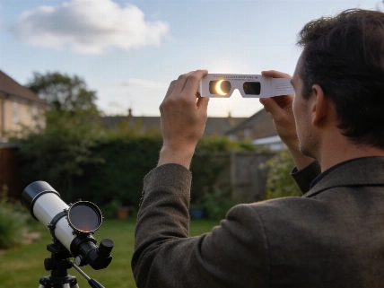 How to Watch the 2026 Solar Eclipse Safely in the UK Science.Report