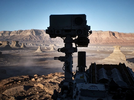 Curiosity Maps Mars Yardangs in Unprecedented Detail Science.Report