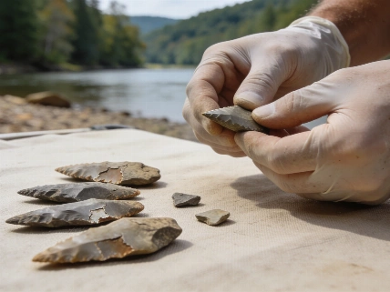 Resharpened Clovis Points Track Early Adaptation in Tennessee Science.Report