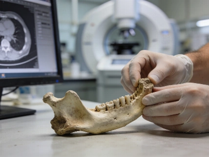 Ancient Jaw Injury in Qafzeh 25 Sheds Light on Early Human Violence Scince.Report