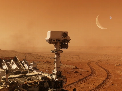 Perseverance Rover Captures Earth Passing Behind Mars' Moon Phobos Science.Report