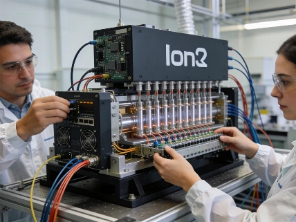 EPB Quantum Network to Link Trapped-Ion Computer and Photonic Nodes Science.Report