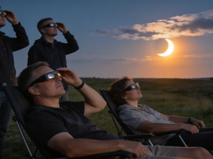 Partial Solar Eclipse and Perseid Meteors Offer Rare Double Event Science.Report