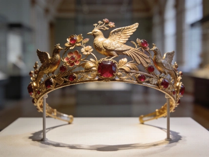 Gold Diadem from Crimea Sheds Light on Hun Elite Burial Practices Science.Report