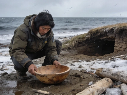 Storm Erosion Exposes Yup'ik Heritage at Nunalleq Science.Report