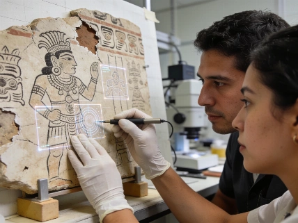 Earliest Maya Calendar Writing Identified at Calakmul Mural Science.Report