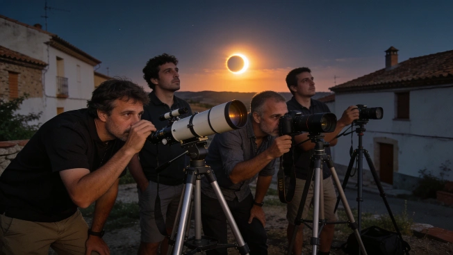 Citizen Scientists Capture Total Solar Eclipse in Spanish Village Science.Report