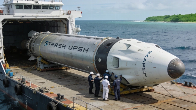 SpaceX Recovers Starship Upper Stage After Indian Ocean Splashdown Science.Report