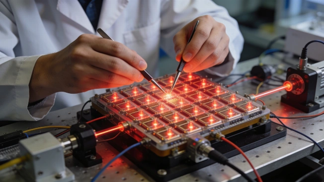 Coupled Laser Array Reveals Nonlinear Effects in Percolation Transition Scince.Report