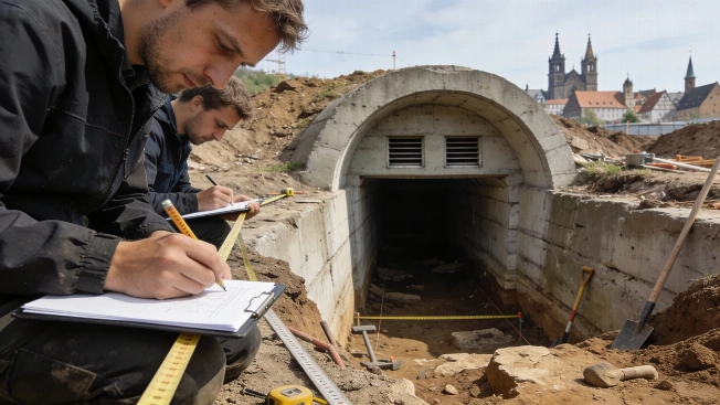 World War II Air Raid Shelter Trench Uncovered in Quedlinburg Science.Report