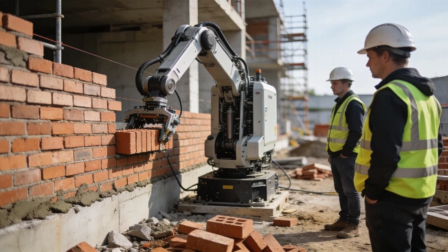 Autonomous Bricklaying Robots Face Real Construction Site Obstacles Science.Report