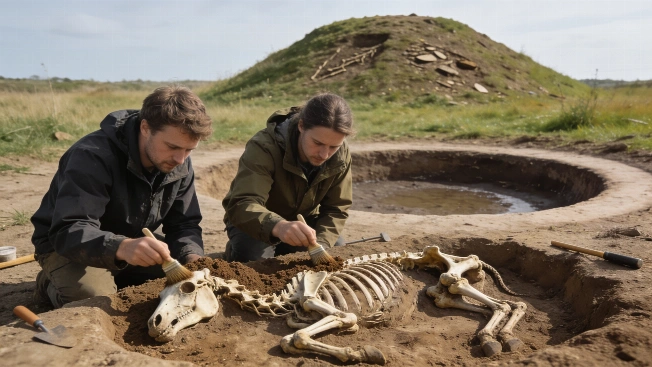 Bronze Age Foals Buried Beside Ancient Mound in Germany Science.Report