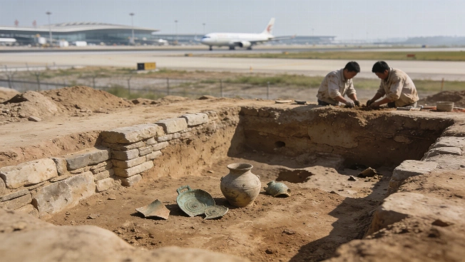 A Qin Royal Tomb Near Xi'an May Belong to Huayang Science.Report