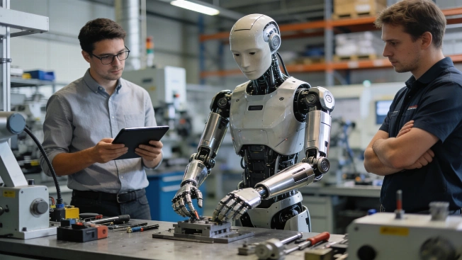 AEON Humanoid Robot Begins Industrial Training at Schaeffler Facility Science.Report