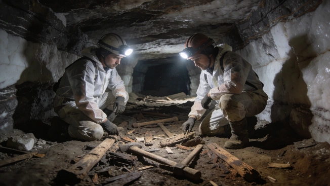 Iron Age Salt Mine Chambers Uncovered Deep Inside Hallstatt Mountain Science.Report