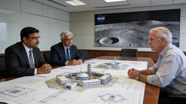 NASA Invites India to Join Moon South Pole Base Collaboration Science.Report