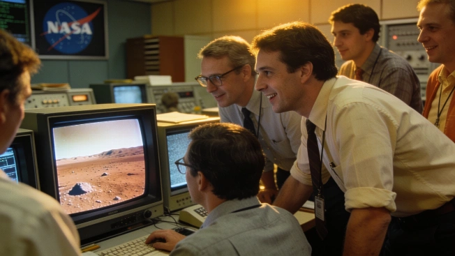 Viking 1's First Mars Surface Image Revisited on 50th Anniversary Science.Report