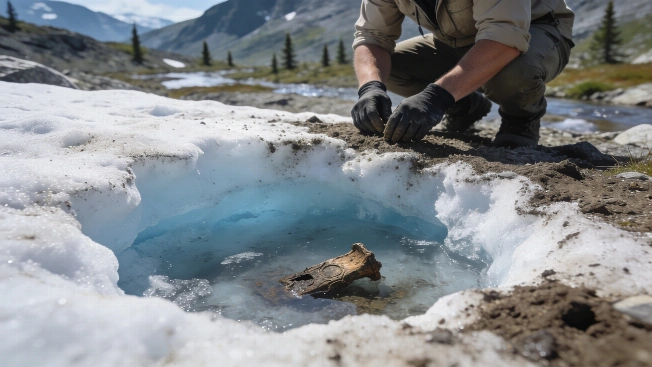 Melting Norwegian Ice Exposes 6,000-Year-Old Mountain Artefacts Science.Report
