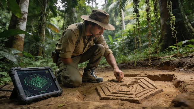 LiDAR Reveals Monumental Earthworks of Ancient Amazonian Society Science.Report