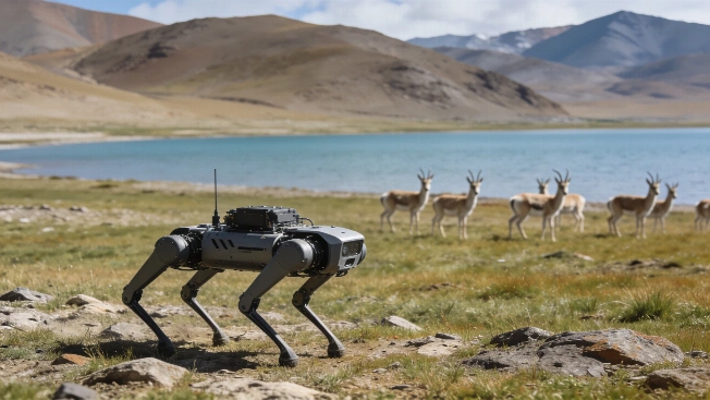 Robots Document Tibetan Antelope Migration in China's High-Altitude Reserve Science.Report