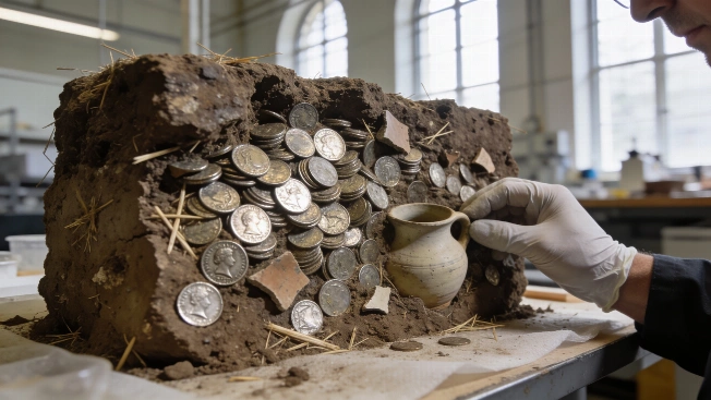 Hadrianic Coin Hoard in Germany Contains 934 Silver Denarii Science.Report