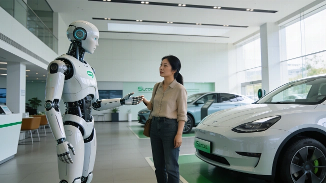 BYD Deploys Xiao Di Humanoid Robots in Chinese Car Showrooms Science.Report