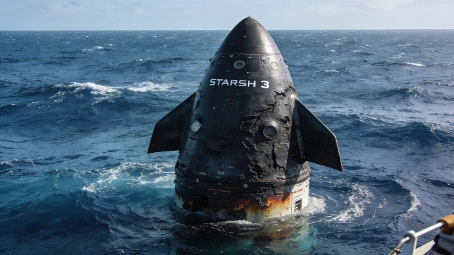 SpaceX Starship Remains Afloat in Indian Ocean After Test Splashdown Science.Report
