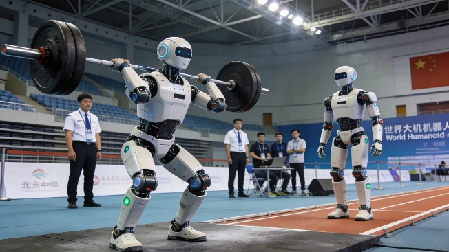 Record Number of Humanoid Robots to Compete in Beijing Games Science.Report