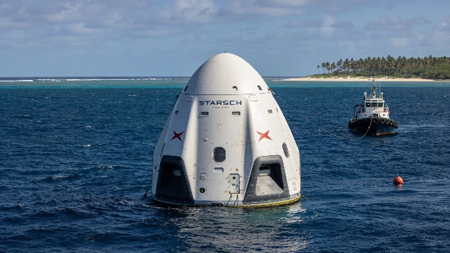 SpaceX Starship Upper Stage Recovered Intact After Indian Ocean Splashdown Science.Report