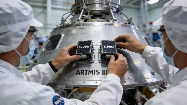 NASA to Equip Artemis III Orion with Starlink Laser Terminals Science.Report