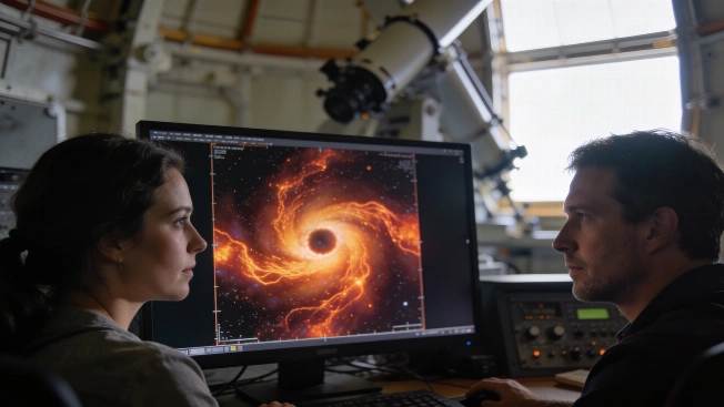 Webb Telescope Maps Gas Feeding a Supermassive Black Hole Science.Report