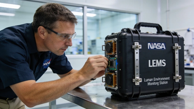 NASA Prepares LEMS Seismic Station for Artemis Lunar Surface Deployment Science.Report