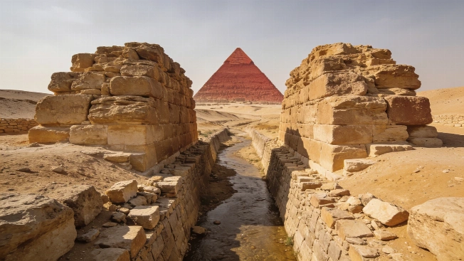 Ancient Dams Near Egypt's Red Pyramid May Reveal Water Management Science.Report
