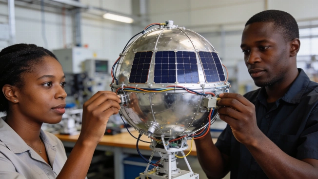 Africa's BALLS Radio Array to Ride Chang'e 8 to Lunar South Pole Science.Report