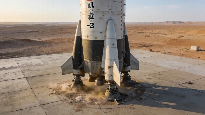Private Chinese Rocket Zhuque-3 Achieves First Landed Booster Recovery Science.Report