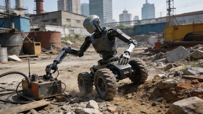 Hybrid wheel-leg robot from China targets industrial and rescue tasks Science.Report