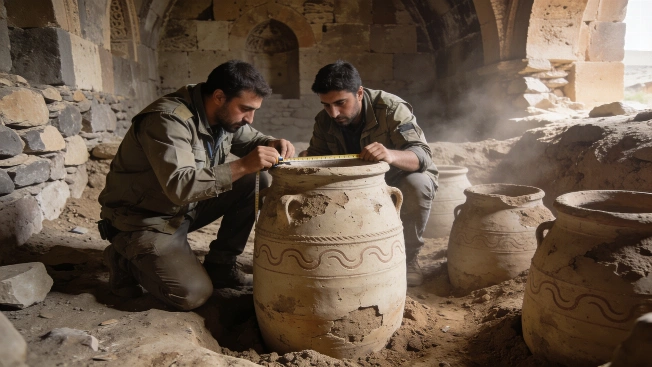 Seljuk Food Storage Facility Unearthed at Ani World Heritage Site Science.Report