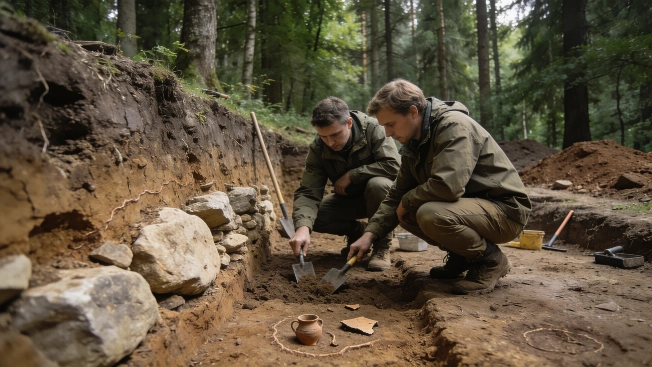 5,500-Year-Old Megalithic Tomb Excavated in Western Poland Science.Report