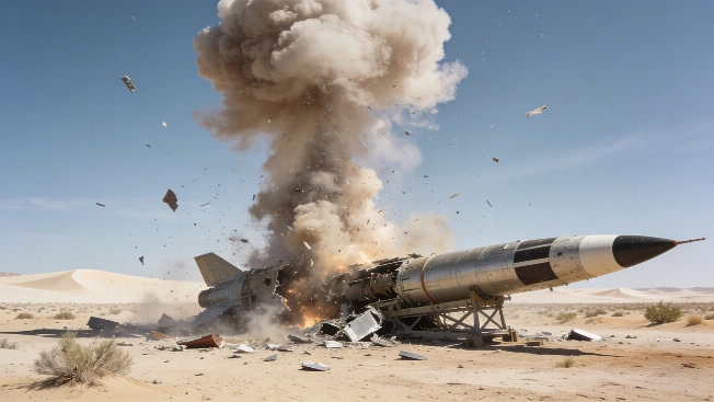 V-2 Rocket Explosion Cut Albert III's Spaceflight Short Science.Report