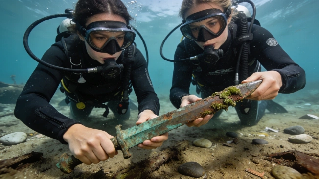 Bronze Age Sword Recovered from Protected Wreck off Devon Coast Science.Report