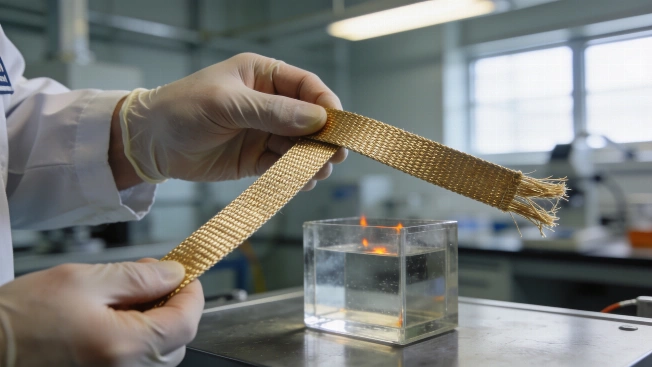 NASA Tests Fire-Resistant Webbing for Moon and Mars Missions Science.Report
