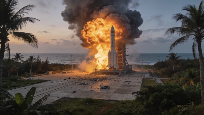Long March 7A Rocket Explodes 85 Seconds After Launch in China Science.Report