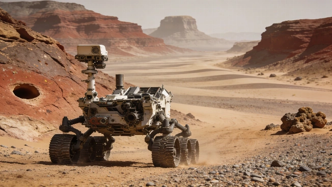 Curiosity Finds Mars Rocks in Subtle Bands Science.Report