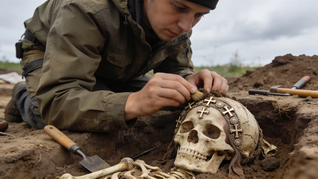 Early Murom Burials and Ceremonial Headdress Found at Zvyaginsky II Science.Report
