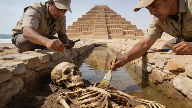 1,400-Year-Old Skeleton in Lima Water Channel May Indicate Ritual Burial Science.Report