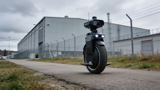 Estonian Startup Demonstrates Autonomous Monowheel Security Robot Science.Report