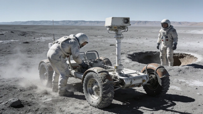 Apollo 15's Lunar Rover Turned Moonwalking Into Exploration Science.Report