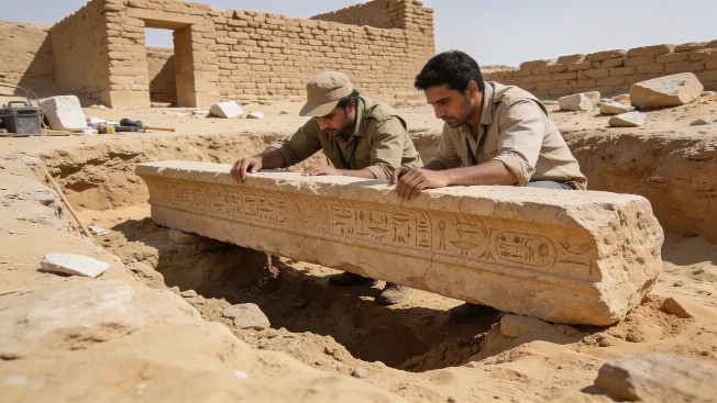 Ramesses II Inscription Hints at Location of Ancient Mesn in Sinai Science.Report